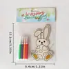 Borde de Madera Pascua DIY Hecho a Mano Pizarra de Bocetos Pintura para Niños Decoraciones de Madera Hechas a Mano Pizarra de Bocetos Pintada Creativa Rompecabezas