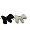 Colgante de Bolsa de Cuero para Mujer, Cuero Relleno de Algodón PU, Lindo Colgante de Perro de Nicho para Coche, Llavero, Colgante de Bolsa