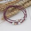 Versión coreana de banda elástica multicapa para el cabello con perlas, banda de goma para el cabello, cuerda para el cabello con lazo simple, lindo y fresco material de joyería para mujeres