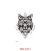 Adesivos de tatuagem à prova d'água transfronteiriços, adesivos de tatuagem de personagem totem animal, atacado de adesivos de tatuagem