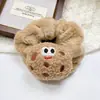 Linda Banda para el Cabello de Peluche de Dibujos Animados Tocado para Muñeca DIY Accesorios para el Cabello Hechos a Mano Banda Elástica Alta Regalos Pequeños Venta al por Mayor