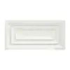 Techo integrado ABS blanco arroz 600*300 difusor de fuelle salida de aire aire acondicionado central techo de fuelle para baño