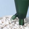 Dispositivo de riego de flores perezosas en forma de embudo para plantas verdes y plantas en maceta de viaje, gotero de riego automático, artefacto de riego para flores y plantas