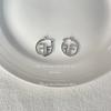 Aretes Populares de Estilo Coreano Transfronterizo, Simples, Nicho, Elegantes, Aretes de Nuevo Estilo, Aretes de Aleación de Alta Gama para Mujer