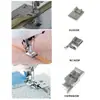 Máquina de Coser Multifuncional para el Hogar de Vendedor Único Herramienta Prensatelas para Dobladillo Overlock Cremallera Oculta Dobladillo Cuero Plisado Accesorios