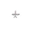 Sentido del Diseño Aretes de Clip Distintivos de Estrella Roscada Apilada Estilo Japonés Coreano Pequeños Diamantes Cuadrados Cadena Aretes para el Hueso de la Oreja sin Agujeros para Mujeres