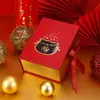 Caja de Regalo de Año Nuevo Cajas Hechas a Medida Empaques de Regalo Portátil Artículos de Año Nuevo Especialidad de Frutas Cajas Vacías Universales Cajas de Regalo Hechas a Medida