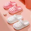Zapatos Croc para Niños Verano Niñas Interior Antideslizante Dibujos Animados Niños Medianos y Grandes Sandalias para Bebé Ropa Exterior Sandalias de Playa