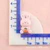 Ovejita Osito Pegamento Cremoso Caja de Papelería Lindos Accesorios de Resina Caja de Almacenamiento DIY Funda para Teléfono Materiales para Manualidades de Conejo