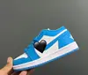 Caja Original Venta al por Mayor Nuevo Color Zapatillas Deportivas Jordan de Caña Baja para Niños Zapatos de Baloncesto Aj para Padres e Hijos Tenis Casuales para Exteriores