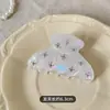 Presilha de Cabelo de Acetato Estilo Coreano para Mulheres com Cabelo Fino, Toque de Luxo, Novo Modelo 2026, Presilha de Tubarão para a Parte de Trás da Cabeça, Acessório de Cabelo