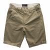 Shorts Casuales Lavados de Verano para Hombre Tendencia Hombres Algodón Puro Color Sólido Versátil Ajustados Pantalones de Vestir de Trabajo con Retención
