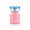 Frasco rosa con tapa de presión 3ml empaque de esencia para salón de belleza botella de muestra para cuidado de la piel en stock, sellado y fácil de llenar