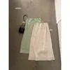 Liquidación, Sin Devoluciones ni Cambios, Nuevo Estilo de Verano Versión Coreana Falda Sencilla Versátil Adelgazante y Rejuvenecedora con Cordón Recto para Mujer R80995