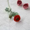Flor artificial flor de loto lasaña decoración de escritorio flor de seda decoración del hogar flor artificial al por mayor material de flor para boda con arreglo floral