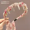 Diadema de Satén Vintage con Cinta, Diadema Integrada y Bufanda para Mujer, Accesorio para el Cabello de Verano, Diadema de Corona Alta, Adorno para el Cabello Estilo Hong Kong