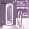 LMLTOP Set de Dos Recortadores de Cejas con Patrón Rosa Dorado de Acero Inoxidable con Malla Microprotectora para Cejas JJF08