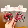 Nuevas Gomas para el Cabello Infantiles con Perlas Lindas para Niñas Pequeñas, Alta Elasticidad, Suaves con el Cabello, Pequeñas Gomas para Moños para Niñas