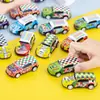 Coches de Aleación Populares al por Mayor para Tiktok, Coches de Hojalata, Juguetes para Niños, Adornos de Modelo de Simulación, Coches de Retracción al por Mayor, Coches Pequeños