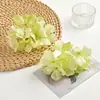 Flor Simulada Cabeza de Hortensia Material Hecho a Mano para DIY Accesorios para el Cabello Flor de la Dinastía Han Decoración de Cabeza Flores Falsas Simuladas