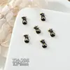 Acessórios de Unha Artística Zircônia Festivos Brilhantes para Ano Novo, Lingote Trazedor de Sorte Saco de Dinheiro, Cabaça de Luxo com Diamantes Decorações de Unha Atacado