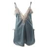 Ropa Interior Sexy Encaje Bordado Europeo y Americano Set Sexy Tentación Camisón Talla Grande Pijamas para Casa de Mujer
