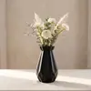 Vaso de vidro de grande capacidade com padrão de diamante para hidroponia de mesa, alto apelo estético, sensação de luxo, disponível para atacado