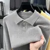 Suéter de punto grueso de invierno con cuello mandarín, con patrón de punto yuanbao, color liso casual, versátil, cálido y adecuado como capa base para hombres