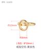 Anillo Ovalado Liso Simple DIY Portaanillo Vacío para Hombre con Incrustaciones de Cera de Abeja Jade Rojo del Sur Portaanillo Accesorios Hechos a Mano Portaanillo Vacío