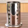 Soporte para Palillos de Acero Inoxidable para Uso Doméstico, Caja de Almacenamiento de Palillos Montada en Pared, Contenedor de Cubiertos y Palillos para Cocina, Estante de Almacenamiento sin Taladro