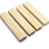 Listones de Pino Bloque de Madera Cúbico Madera Cuadrada DIY Modelo Hecho a Mano Material Ensamblado Columna de Soporte