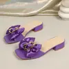 Zapatos Ligeros de Moda de Gama Alta para Mujer 2026 con Lazo, Tacones Gruesos, Zapatos Slip-On Elegantes y Versátiles