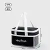 Bolsa de Almoço para Comércio Exterior Bolsa Térmica de Folha de Alumínio Bolsa Mensageiro Bolsa de Almoço Espessada Simples Bolsa de Almoço para Estudante Trabalhador de Escritório Bolsa Térmica