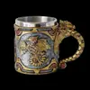 Copa de Dragão Mecânico Transfronteiriça Pterossauro Mecânico Criativo Personalizado Caneca de Cerveja Vintage Marca