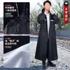 Impermeable largo, protección de cuerpo completo contra lluvia intensa, estilo para hombre, diseño de una sola pieza, apto para adultos, para ciclismo, bicicletas eléctricas y motocicletas