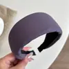 Linda tiara de aba larga e copa alta estilo coreano para mulheres, simples e elegante, popular online, adequada para lavar o rosto, sair e como acessório de cabelo