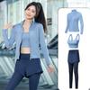 Traje de ropa de yoga nuevo de primavera y verano 2023 para mujer, ropa deportiva para correr y fitness, ropa profesional de secado rápido para correr por la mañana, conjunto de cinco piezas