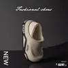 Pantuflas de Algodón Nuevas para Hombre Invierno 2026 para Uso en Interiores en Casa, Antideslizantes, Cálidas, con Talón Cubierto, Suela Suave, Estilo Invierno