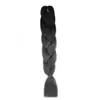 Trenzas Grandes de Fibra Sintética de Comercio Exterior, Trenzas de Colores, Peluca, Cabello para Trenzas Jumbo, Rastas Africanas, Cabello para Crochet