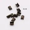 Cierre de estilo europeo reparación cabeza de tope superior e inferior cola de cremallera enchufe de código en forma de I boca de cremallera metal puro cobre enchufe de código en forma de U
