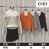 Suéter Tejido de Manga Larga de Color Sólido con Cuello en V Estilo Retro Francés para Mujer, Otoño e Invierno, Prenda Base de Alta Gama Ajustada