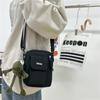 Moda Masculina Cool Neutro Celular Satchel New Ins Estilo Coreano Estilo Casual Shoulder Crossbody Bag Bolsa de Mudança Pequena para Mulheres