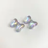 Acrílico Colorido Transparente com Revestimento UV Laço Grosso Material para Pulseira DIY Acessórios para Laço de Cabelo Brincos