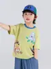 Camiseta de manga corta para niño Lanweiliyang ropa de verano 2026 nueva ropa para niños top fino de verano para bebé