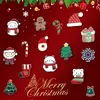 Broche Rena de Natal Broche Fofo do Papai Noel Presente Pequeno Criativo Enfeite de Distintivo Árvore de Natal de Pelúcia