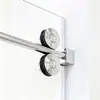 Cabina de Ducha con Puerta Corredera Lineal con Herrajes de Acero Inoxidable 304, Personalizada para Proyectos de Alojamientos y Hoteles de Comercio Exterior Transfronterizo