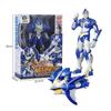 Auténtico Ott Superman Transfigurador Q Bolsillo Transfigurante Robot Muñeca Gashapon Juguete Portátil para Niños Caja de Regalo