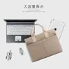 Bolsa para laptop de negócios atacado de fábrica bolsa de arquivo portátil masculina pasta bolsa de exposição com logotipo de impressão da moda