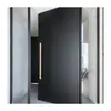 Bisagra de Puerta de Eje Excéntrico Giratorio Personalizable Puerta de Entrada Minimalista Moderna Madera de Nogal Eje Central Puerta Antirrobo Puerta de Entrada