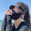 Mascarilla de Protección Solar para Mujer, Nuevo Modelo Verano 2026, Sombrilla, Protección UV, Gorra y Mascarilla de Cara Completa Integradas, Facekini de Seda de Hielo